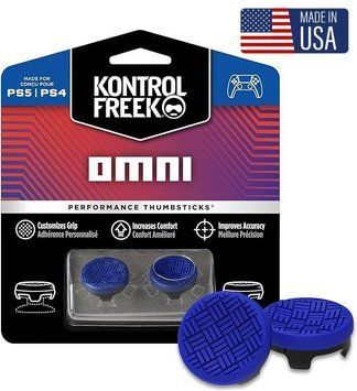 Накладки на стіки KontrolFreek Omni (Blue) для Sony DualShock PS4 / DualSense PS5 0308 фото