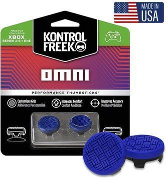 Накладки на стіки KontrolFreek Omni (Blue) для геймпаду Xbox One / Series S|X 0830 фото