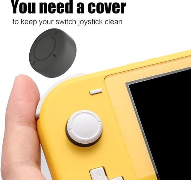 Силіконові накладки на стіки DOBE Thumbstick 6-in-1 для Nintendo Switch (Gray) 0613 фото