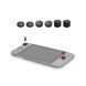 Силіконові накладки на стіки DOBE Thumbstick 6-in-1 для Nintendo Switch (Gray) 0613 фото 8