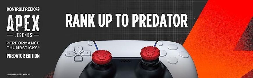 Накладки на стіки KontrolFreek Apex Legends: Predator Edition для геймпаду Xbox Series S|X / One S|X 1374 фото