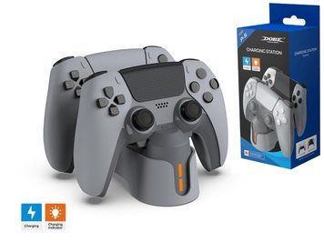 Зарядна станція Dobe TP5-1501X (30th Anniversary Limited Edition) для геймпадів Sony DualSense / DualSense EDGE (PS5) з 1447 фото