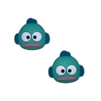Силіконові накладки на стіки Turquoise Fish для Nintendo Switch (2шт.) 0625 фото