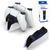 Зарядна станція Honcam для геймпадів DualSense Sony Playstation 5 (White) 0983 фото