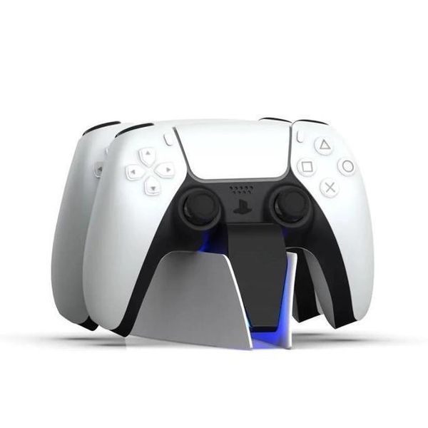 Зарядна станція Honcam для геймпадів DualSense Sony Playstation 5 (White) 0983 фото