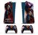 Комплект вінілових наліпок Honson (Assassin's Creed Valhalla) для Sony PlayStation 5 SLIM Blu-ray та Dualsense 1033 фото 1