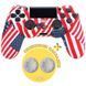 Защитный силиконовый чехол USA для геймпада Sony DualShock 4 (PS4) + в подарок накладки на стики 0895 фото 1