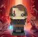 Конструктор MOOXI Brick Headz: Anakin Skywalker (Star Wars. Episode III Revenge of the Sith) 175 деталей 1493 фото 2
