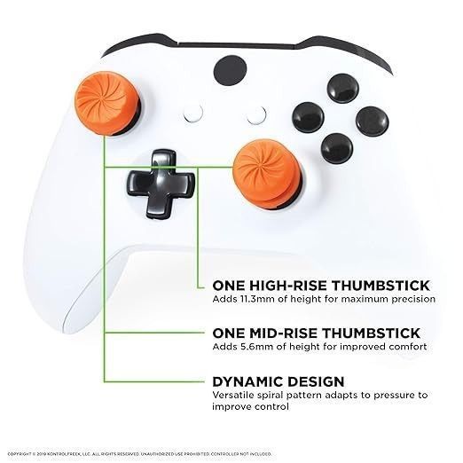 Накладки на стіки KontrolFreek VORTEX для геймпаду Xbox One / Series S|X 0831 фото