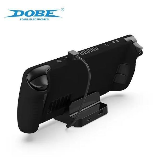 Зарядная станция DOBE TY-2832 для Steam Deck | Steam Deck OLED (3x USB 2.0 + Type-C PD) Black 1019 фото