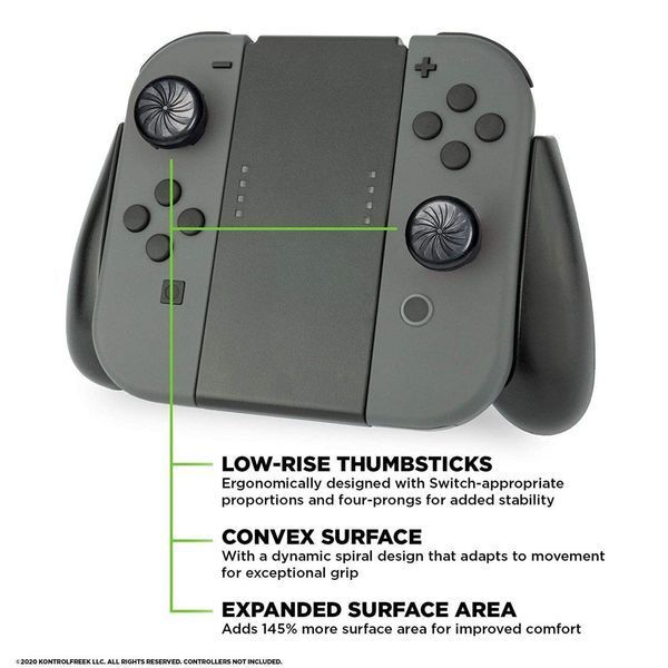 Накладки на стіки KontrolFreek ECLIPSE для Nintendo Switch / Switch OLED / Switch LITE 0687 фото