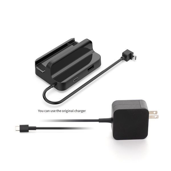 Зарядная станция DOBE TY-2832 для Steam Deck | Steam Deck OLED (3x USB 2.0 + Type-C PD) Black 1019 фото