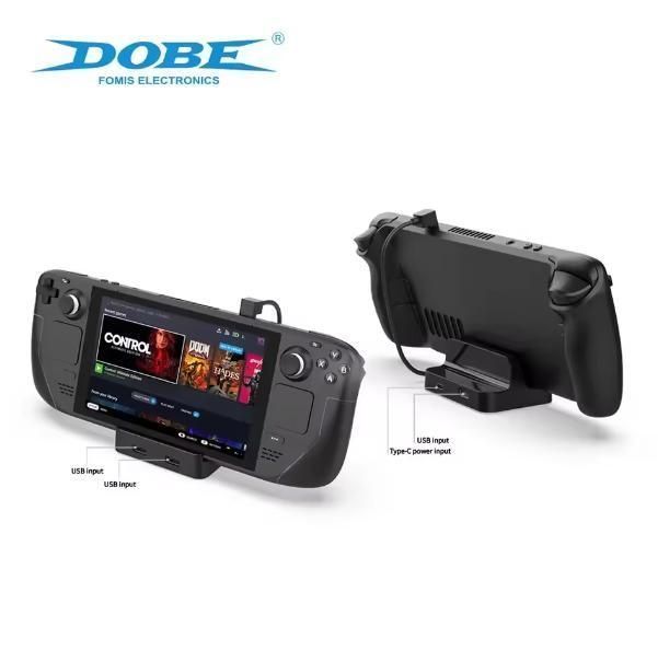Зарядная станция DOBE TY-2832 для Steam Deck | Steam Deck OLED (3x USB 2.0 + Type-C PD) Black 1019 фото