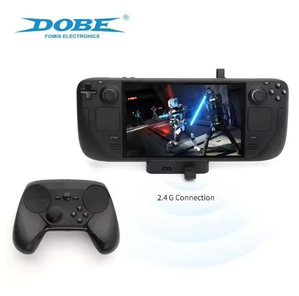 Зарядная станция DOBE TY-2832 для Steam Deck | Steam Deck OLED (3x USB 2.0 + Type-C PD) Black 1019 фото