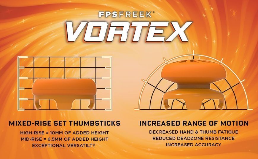 Накладки на стіки KontrolFreek VORTEX для геймпаду Xbox One / Series S|X 0831 фото