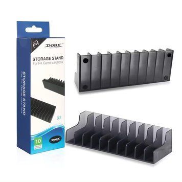 Підставка Dobe для 20 дисків PlayStation/Xbox (Black) 0970 фото