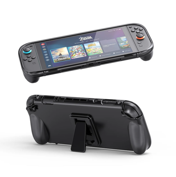 Защитный чехол с подставкой JYS для портативной игровой консоли Nintendo Switch 2 1518 фото