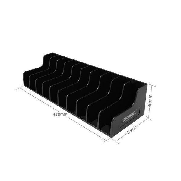 Підставка Dobe для 20 дисків PlayStation/Xbox (Black) 0970 фото