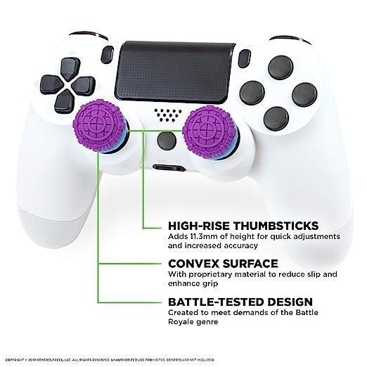 Накладки на стіки KontrolFreek Battle Royale для Sony DualSense PS5 / DualShock PS4 0313 фото