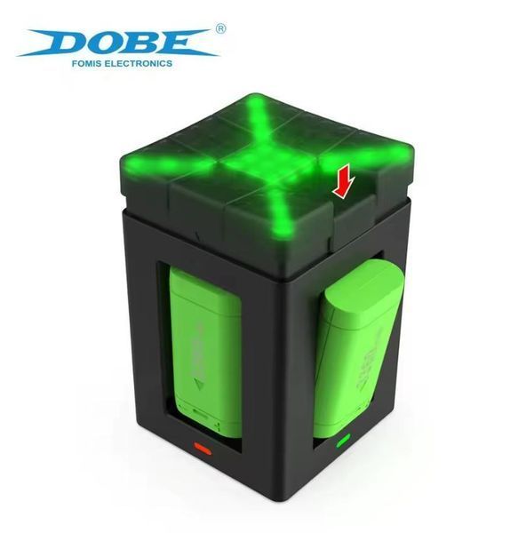 4 аккумулятора (3360 mWh) + зарядная станция Dobe TYX-3610 для геймпадов Microsoft Xbox Series S|X / One с 1315 фото