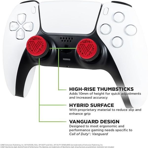 Накладки на стики KontrolFreek Call of Duty: Vanguard для Sony DualShock PS4 / DualSense PS5 0833 фото