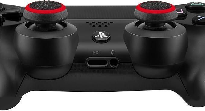 Силіконові антиковзкі накладки на стіки Honson (Black/White) для геймпадів Sony DualShock PS4 / DualSense PS5 / Xbox Series / Xbox 1269 фото