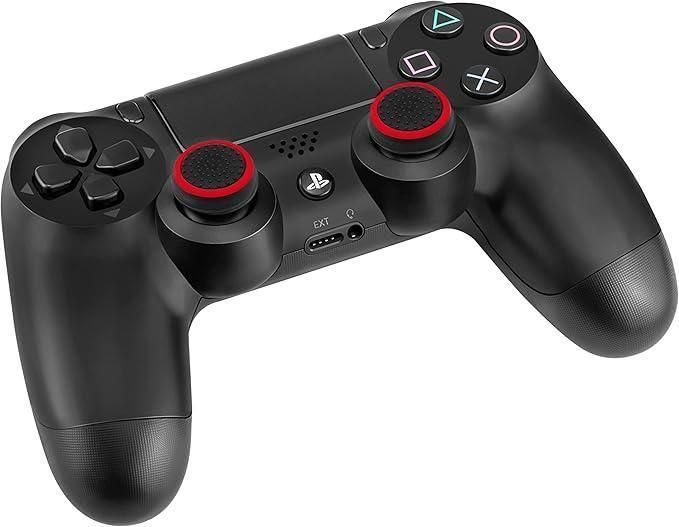 Силіконові антиковзкі накладки на стіки Honson (Black/White) для геймпадів Sony DualShock PS4 / DualSense PS5 / Xbox Series / Xbox 1269 фото