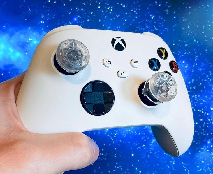 Накладки на стики KontrolFreek Galaxy (Crystal Limited Edition) для геймпада Xbox Series S|X / Onе S|X 1366 фото