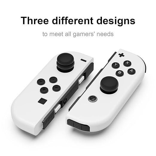 Накладки на стіки Skull & Co. (Black) 6в1 для Nintendo Switch / Switch OLED / LITE 1466 фото