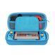 Жорсткий захисний кейс чохол DOBE TNS-2121 для ігрової консолі Nintendo Switch / Switch OLED (Blue) + 2 картхолдери + накладки на 1312 фото 4