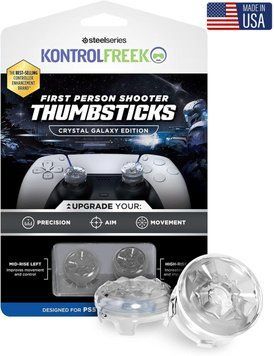 Накладки на стіки KontrolFreek Galaxy (Crystal Limited Edition) для Sony DualSense PS5 / DualShock PS4 0934 фото