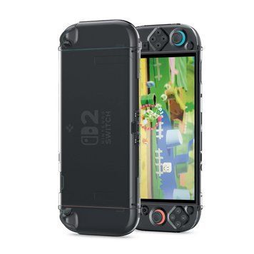 Якісний захисний чохол Toyiluya для Nintendo Switch 2 (Прозорий полікарбонат) 1533 фото