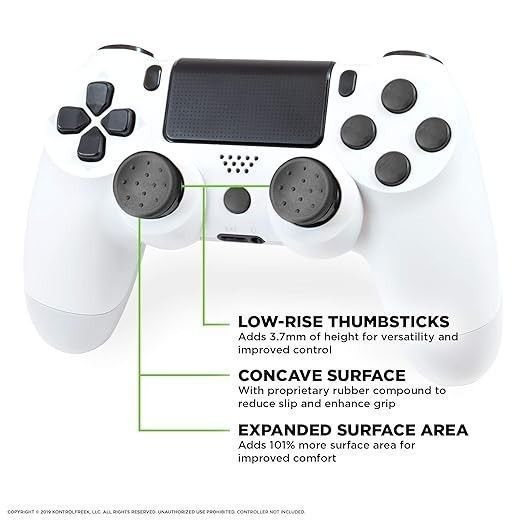 Накладки на стіки KontrolFreek ALPHA для Sony DualShock PS4 / DualSense PS5 0835 фото