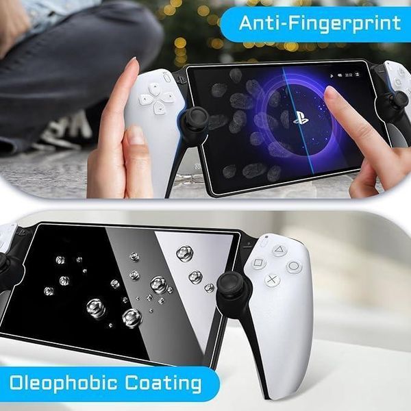 Загартоване захисне скло Dobe TP5-3576 для ігрової консолі Sony PlayStation Portal (2 шт. в комплекті) 1272 фото