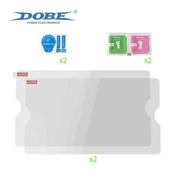 Загартоване захисне скло Dobe TP5-3576 для ігрової консолі Sony PlayStation Portal (2 шт. в комплекті) 1272 фото