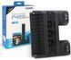 Многофункциональная зарядная станция DOBE TP4-882C с охлаждением для Sony PlayStation 4 (SLIM/PRO/FAT) и DualShock с индикатором заряда 0973 фото 2