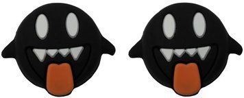 Силіконові накладки на стіки Ghost (Black) для Nintendo Switch / Switch OLED / Switch LITE (2шт.) 1226 фото