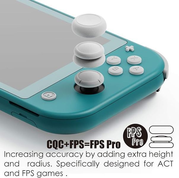 Накладки на стики Skull & Co. (White) 6в1 для Nintendo Switch / Switch OLED / LITE 1465 фото