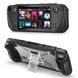 Якісний захисний чохол з ремінцем FashionCase для ігрової консолі Valve STEAM DECK / STEAM DECK OLED (Black/Transparent) 1074 фото 7