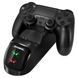 Зарядна станція DOBE TP4-889 для геймпадів DualShock 4 (PS4) з LED індикаторами (Black) 0974 фото 5