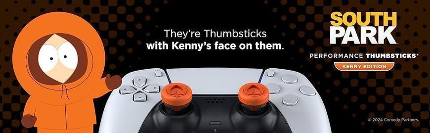 Накладки на стіки KontrolFreek South Park: Kenny Edition для Sony DualSense PS5 / DualShock PS4 1368 фото