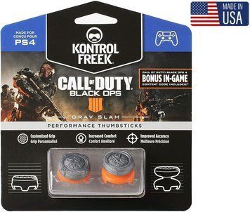 Накладки на стіки KontrolFreek Call of Duty: Black Ops 4 (Grav Slam) для Sony DualShock PS4 / DualSense PS5 0837 фото