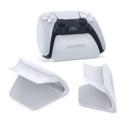Підставка Dobe TP5-0537B (White) для DualSense PS5 + Type-C кабель 1462 фото