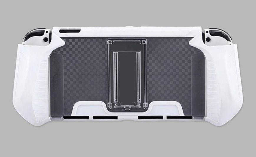 Якісний захисний чохол Protector для ігрової консолі Nintendo Switch OLED (White) 1026 фото