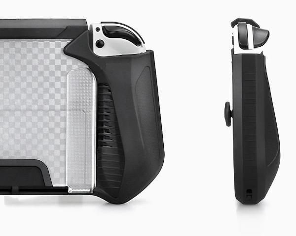 Якісний захисний чохол Protector для ігрової консолі Nintendo Switch OLED (Black) 1028 фото
