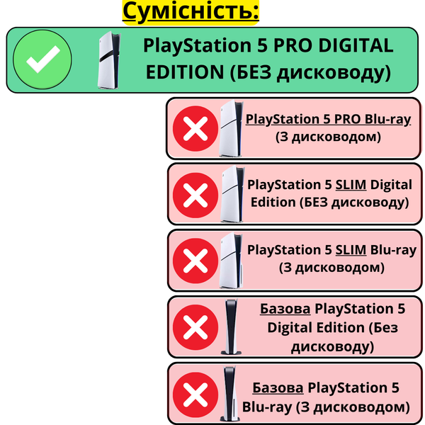 Комплект вінілових наліпок VENOM для Sony PlayStation 5 PRO Digital Edition та Dualsense 1521 фото