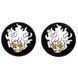 Силиконовые накладки на стики One Piece: Luffy GEAR 5 (Black) для геймпадов Sony DualShock PS4 / DualSense PS5 1127 фото