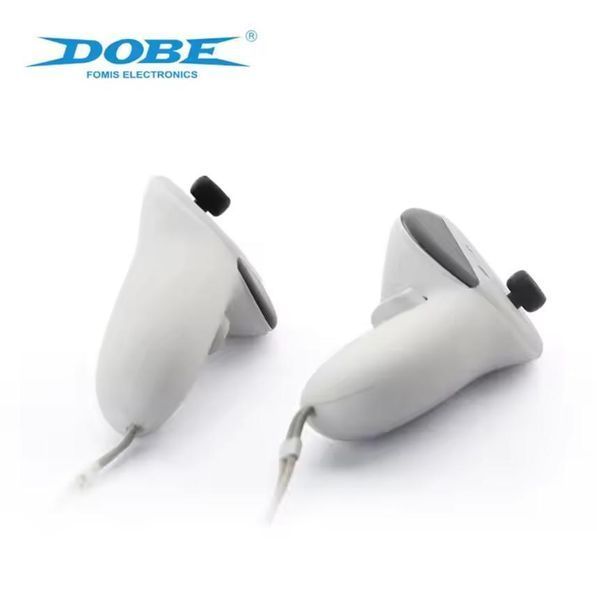 Захисні силіконові чохли (2шт.) Dobe TY-3829 + 4 накладки на стіки для контролерів Meta (Oculus) Quest 3 1288 фото