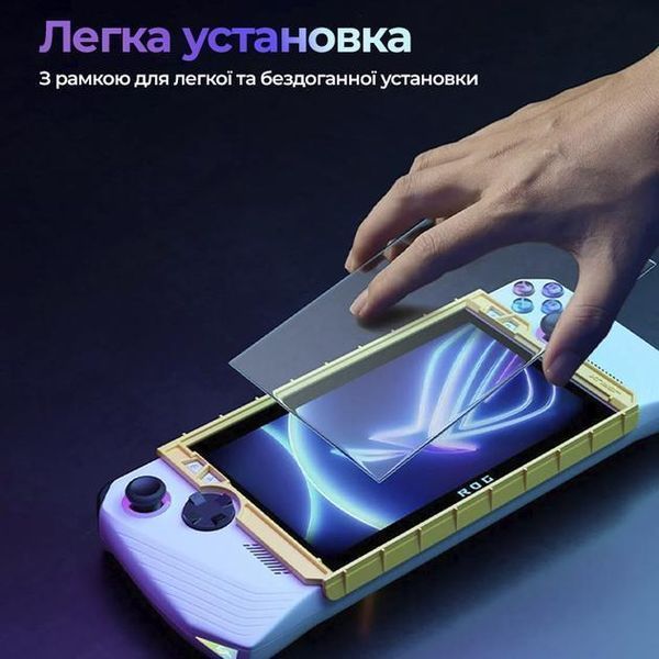 Матове загартоване захисне скло JSAUX GP0113 для Asus ROG Ally (2 шт. в комплекті) 1455 фото