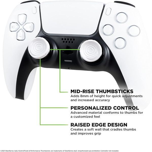 Накладки на стіки KontrolFreek CQC Rush для Sony DualSense PS5 / DualShock PS4 1078 фото
